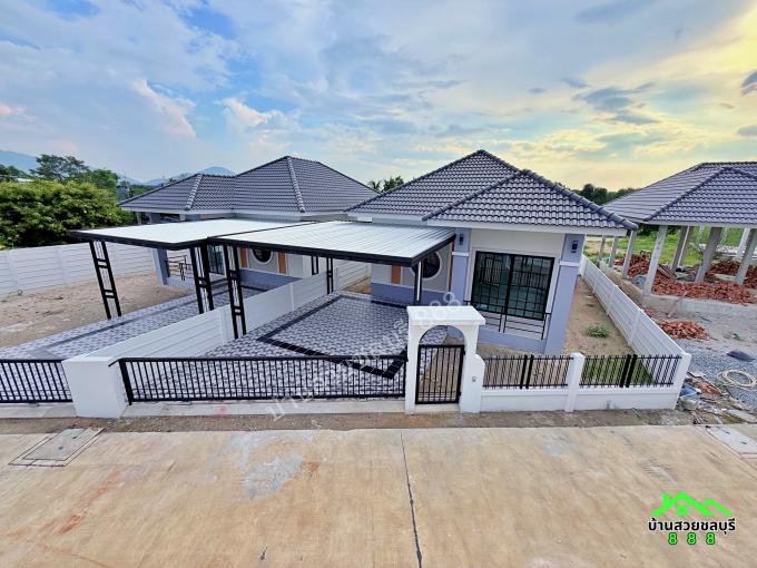 ขายบ้านเดี่ยว 3 ห้องนอน สไตล์มินิมอล โครงการเซ็นทรัลเฮ้าส์ ทำเลดอนหัวฬ่อ-สำนักบก-หนองซ้ำซาก