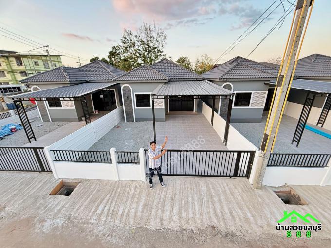 บ้านเดี่ยวชั้นเดียวทำเลหนองกะขะ ซอยเทศบาล 8 ใกล้อมตะนคร เฟส 6–10 โครงการ Akrhome (Akehome 10 Plus 2)